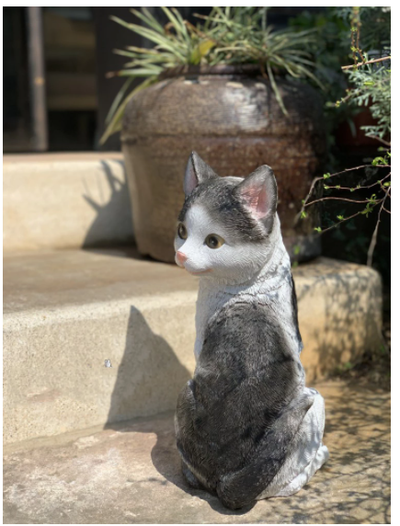 Adornos de Jardín Animales Tiernos Gatitos Decorativos - Image 3
