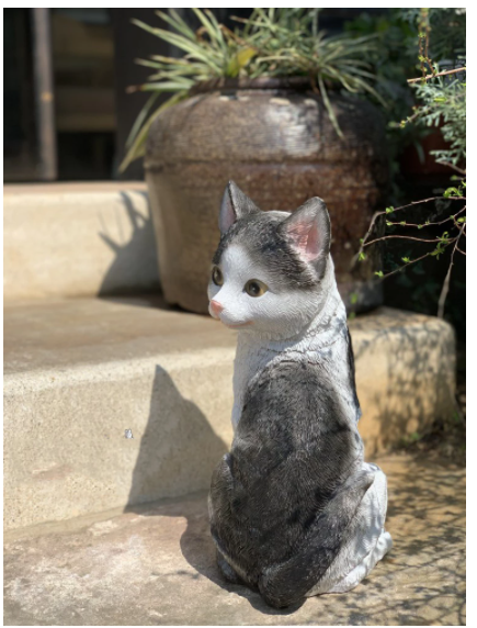 Adornos de Jardín Animales Tiernos Gatitos Decorativos - Image 3