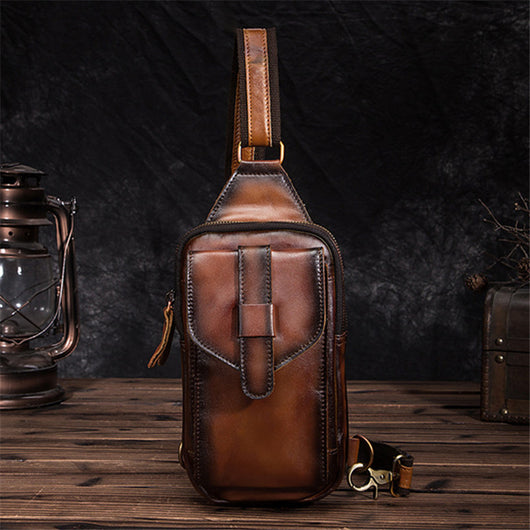 Bolsa de Pecho Doble Compartimento Gran Capacidad para Hombre - Image 8