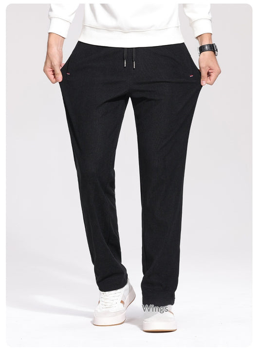 Pantalones Casuales Slim Fit Forrados en Fleece - Versátiles y Modernos - Image 15