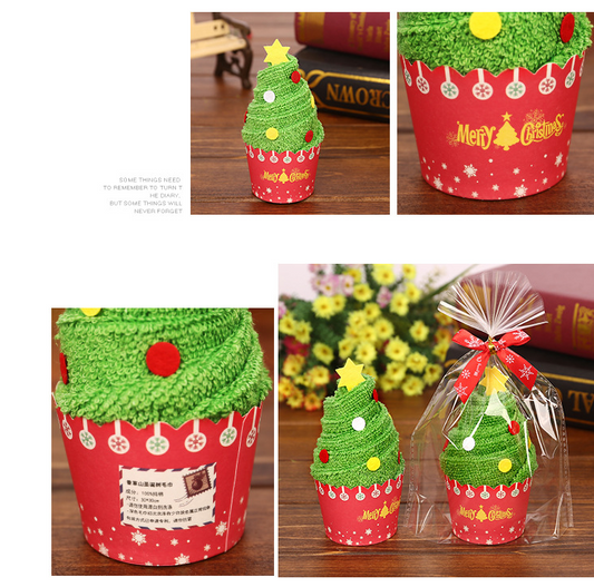 Set de Toallas Navideñas Premium en Caja de Regalo - Image 2