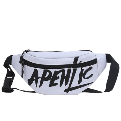 Bolso Bandolera Pequeño con Letras Estampadas en Nylon - Image 21