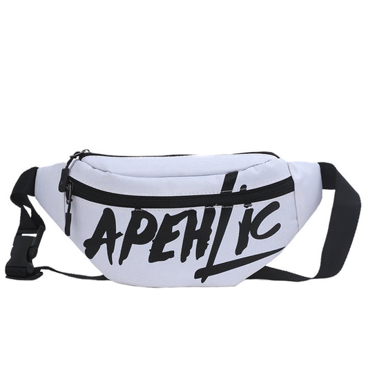Bolso Bandolera Pequeño con Letras Estampadas en Nylon - Image 21