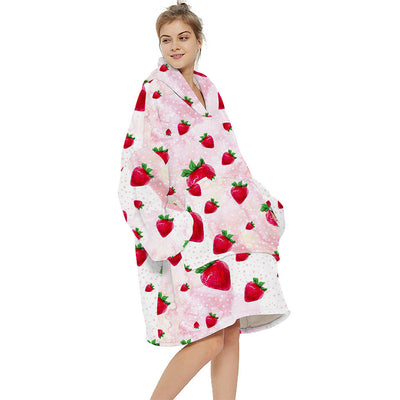 Sudadera Manta Cálida Estampada para Relajarse - Image 9