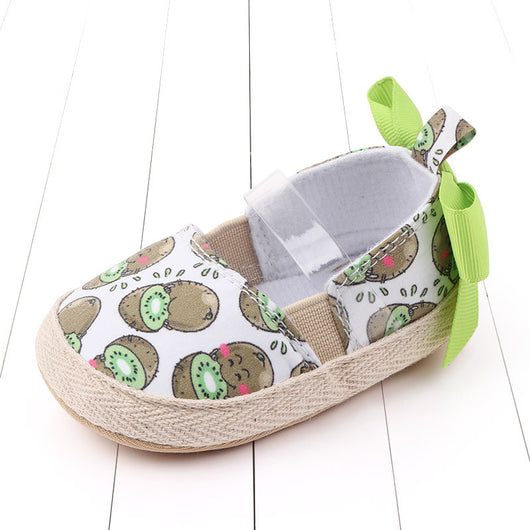 Zapatos para bebé con suela antideslizante y moño adorable - Image 11