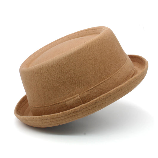 Sombrero Fedora Retro Ajustable de Ala Plana para Hombre - Image 5