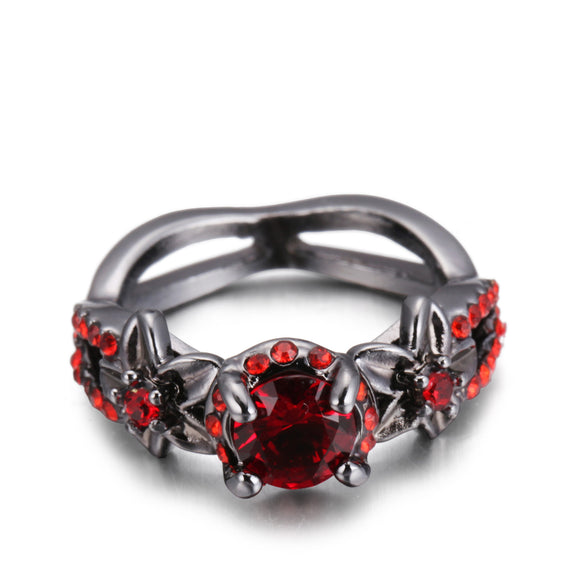 Anillo de Compromiso Ms. con Circón AAA