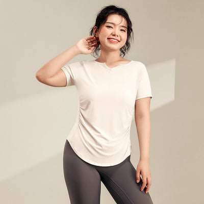 Playera Deportiva Ajustada de Secado Rápido con Control Abdominal - Image 6