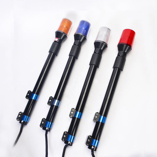 Luz Estroboscópica LED Roja y Azul para Motocicleta Patrol