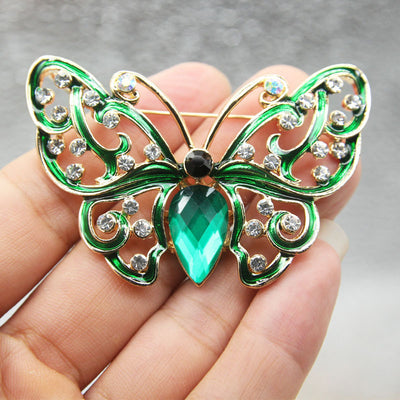 Broche Mariposa de Cristal Hueco - Image 5