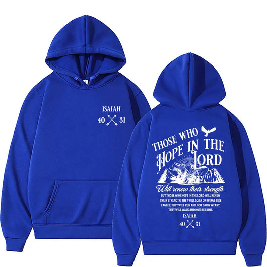 Sudaderas con Estampado de Letras Cristianas Jesús para Hombre y Mujer - Image 28