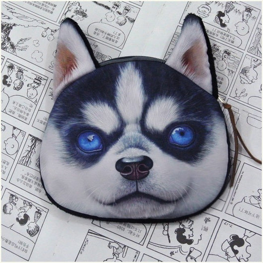 Monedero Compacto con Diseño de Gatos y Perros - Billetera Multiusos para Mujer - Image 4