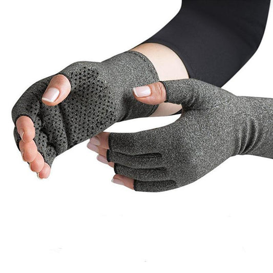 Guantes Terapéuticos de Compresión con Cáñamo y Silicona Antideslizante para Rehabilitación