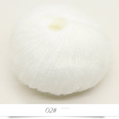 Suéter y chal de mohair para bebé con detalle de tejido - Image 69