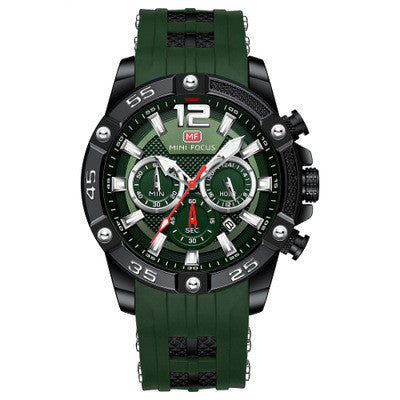 Reloj Deportivo de Cuarzo para Hombre con Banda de Silicona - Image 9