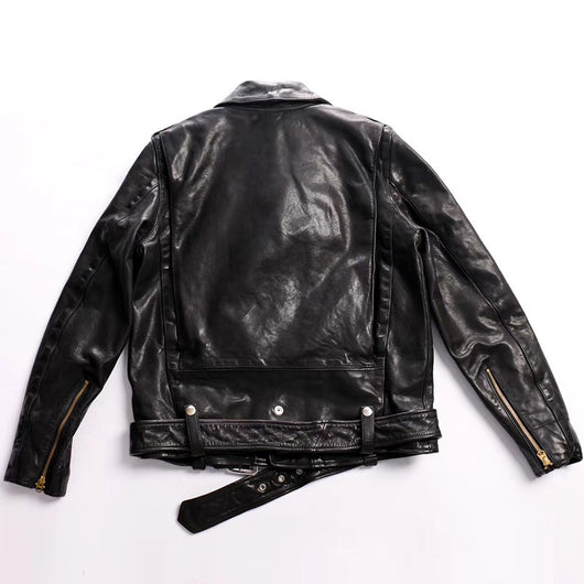 Chaqueta de Cuero Genuino para Motocicleta - Protección y Estilo - Image 10