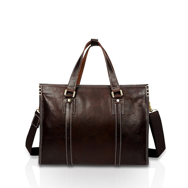 Bolsa Mensajera de Cuero Vacuno Engrasado Premium - Image 7