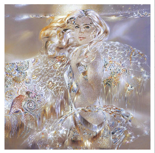 Cuadro de Diamantes 5D XXL - Chica Cristal Elegante