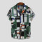 Blusa Hawaiana Manga Corta