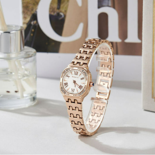 Reloj Cuadrado Estéreo para Mujer - Diseño Moderno y Elegante - Image 4