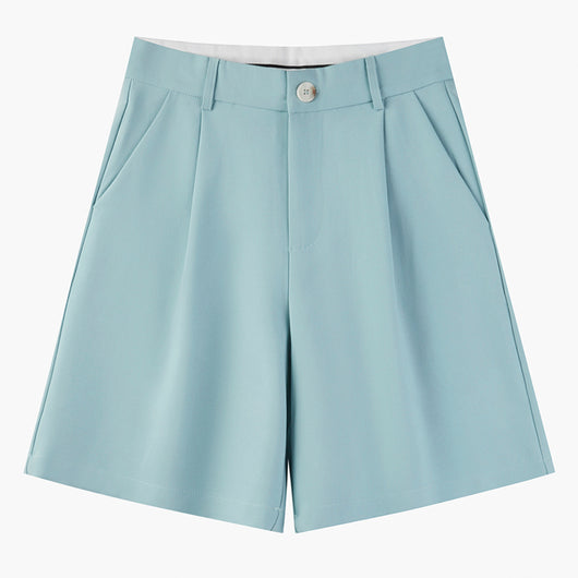 Shorts Casuales de Cintura Alta y Corte Slim para Mujer - Image 12