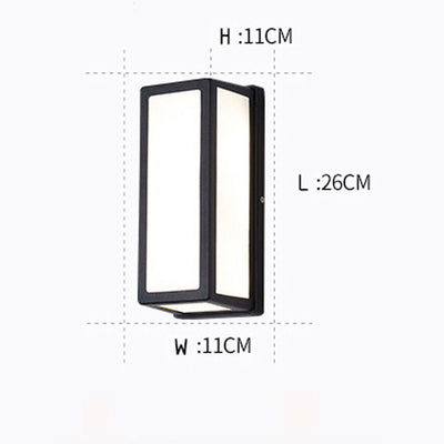Lámpara de Pared Exterior Aluminio - Iluminación Frontal Villa - Image 10