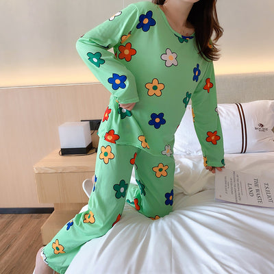 Pijama Infantil Estampado con Dibujos Animados - Conjunto Cómodo para Casa - Image 13