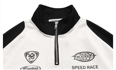 Sudadera Deportiva Retro Americana con Cierre Medio - Image 24
