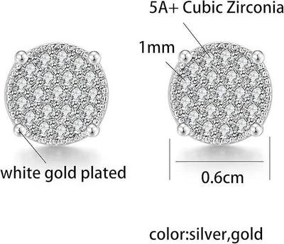 Aretes Hip-hop de Diamantes para Hombre - Estilo Urbano Premium - Image 12