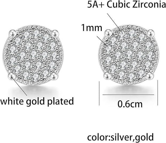 Aretes Hip-hop de Diamantes para Hombre - Estilo Urbano Premium - Image 12