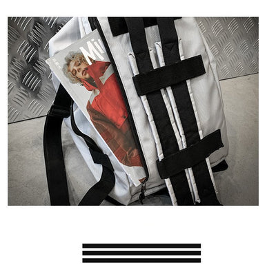 Mochila Escolar de Gran Capacidad Estilo Urbano para Viajes - Image 17