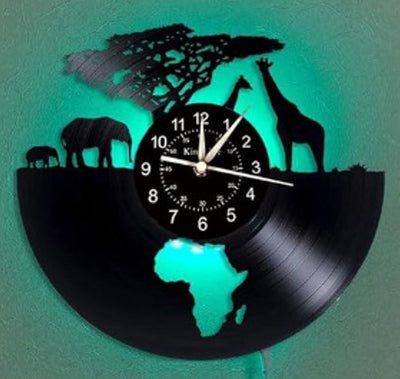 Reloj de Pared Tocadiscos 3D Hueco para Niños - Image 6