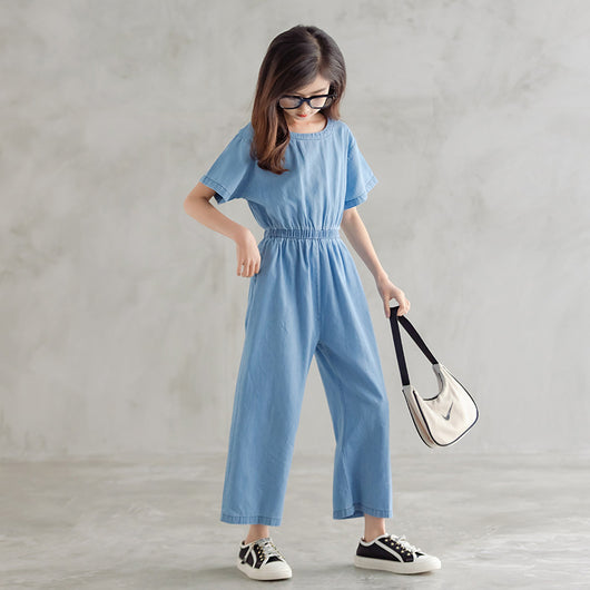 Pantalón Ancho Coreano de Pierna Suelta CUHK Girl - Image 4