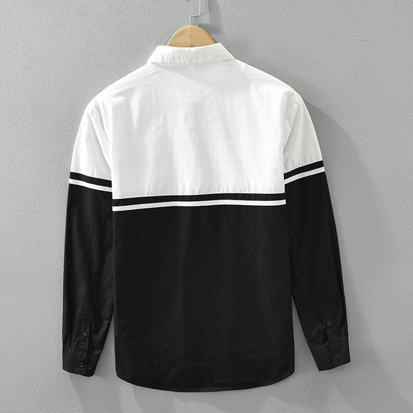Camisa Casual de Hombre - Estilo Versátil y Moderno