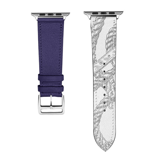 Correa de Cuero Compatible con Apple Watch - Elegancia y Durabilidad - Image 6