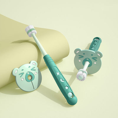 Cepillo de Dientes Infantil con Cerdas Antibacterianas Nano-suaves 360° - Image 3