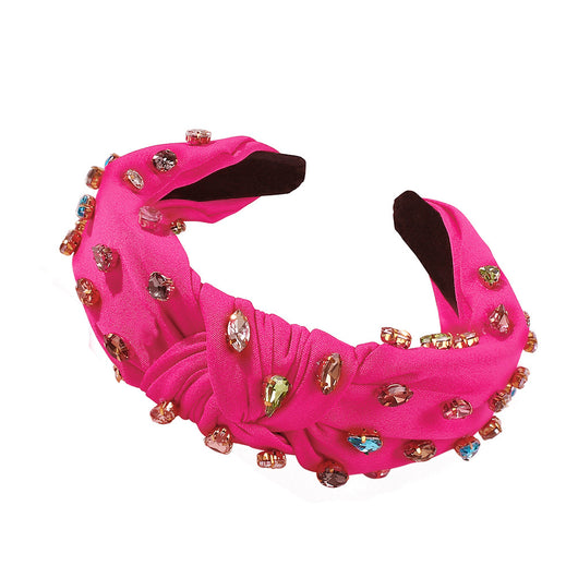 Diadema de Nudo Cristal Biselado - Accesorio Versátil para el Cabello - Image 10
