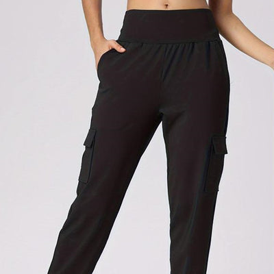 Pantalones Casuales para Mujer con Cintura Ancha Deportiva