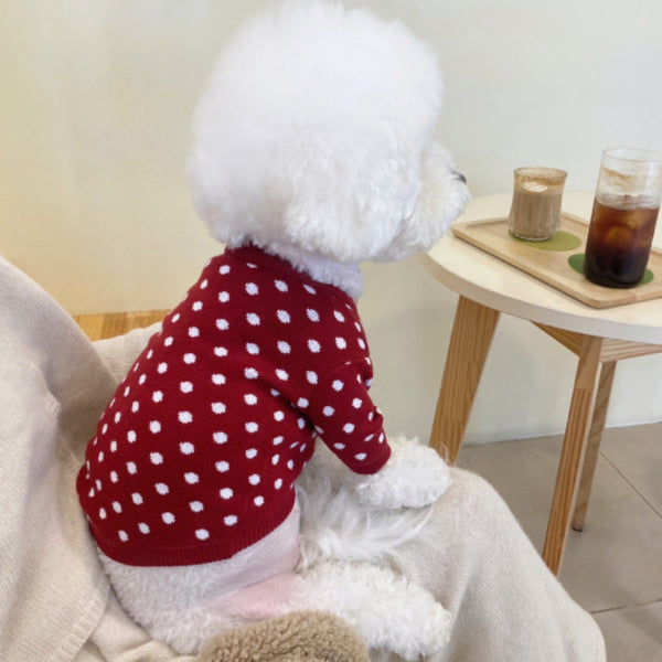 Suéter Tejido para Mascotas Bomei - Abrigo Otoño e Invierno