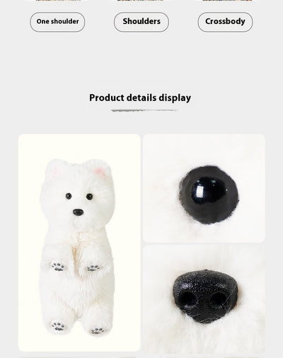 Peluche Perro West Highland Blanco Suave y Adorable - Image 20