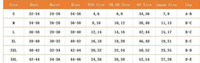 Bikini Deportivo Coreano Levantador de Tres Piezas - Image 7
