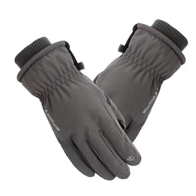 Guantes de Invierno para Parejas de Felpa Gruesa, Cálidos y Cortavientos - Image 3