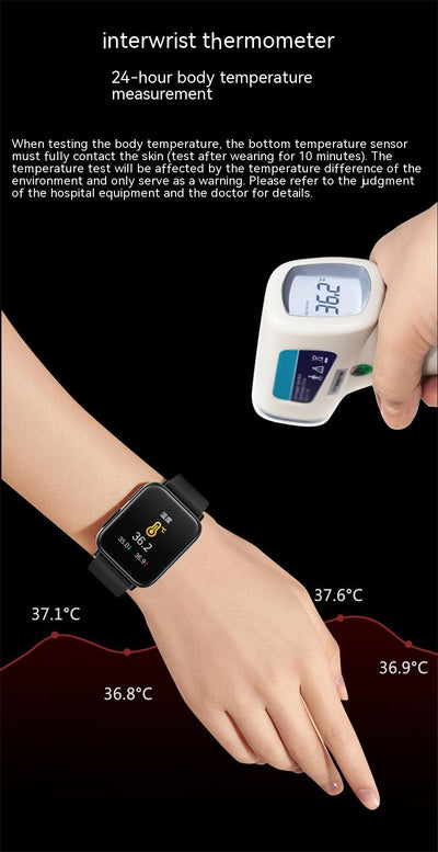 Pulsera Inteligente TK10 - Monitor de Glucosa sin Invasión - Image 8