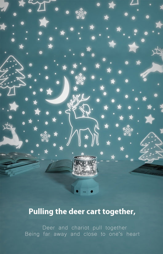 Lámpara Proyectora de Estrellas con Bluetooth y Luz Luminosa - Image 24