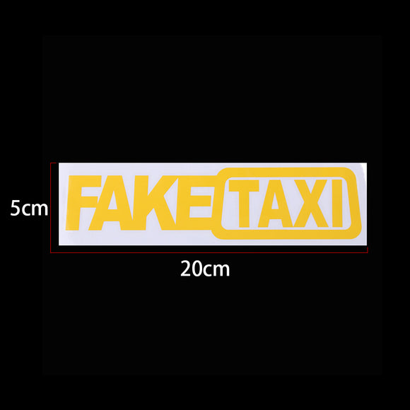 Calcomanía Divertida Taxi Drift para Auto