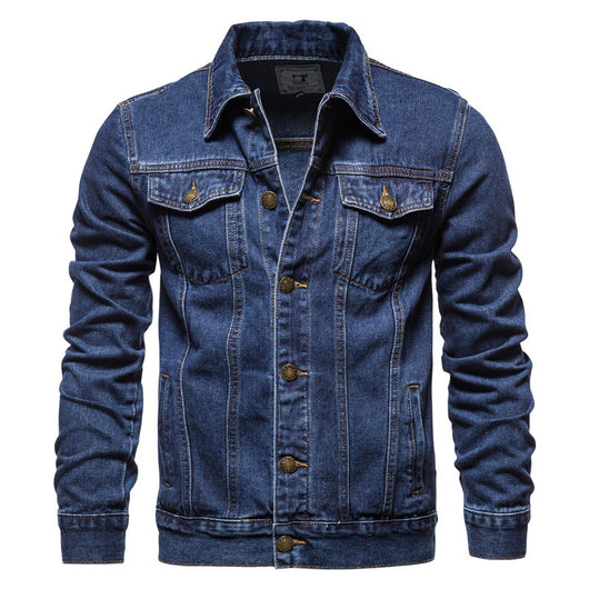 Chaqueta de Mezclilla Slim Fit para Hombre - Estilo Casual Versátil - Image 5
