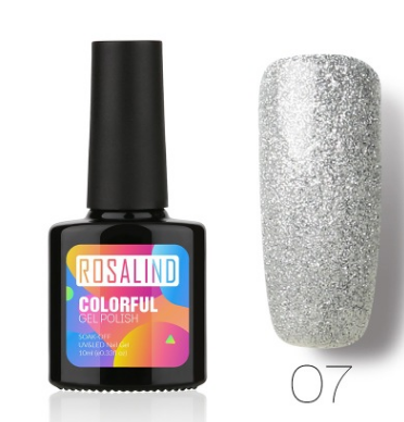 Gel UV para Uñas ROSALIND Color Sólido - Tratamiento Profesional Salón 10ml - Image 30