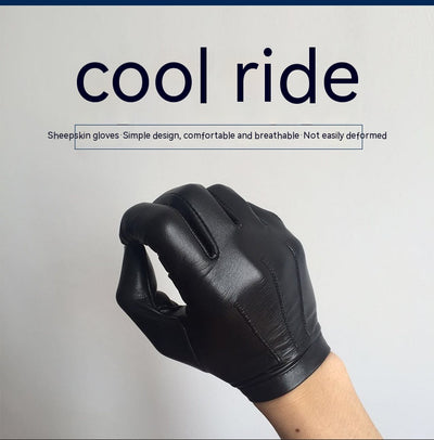 Guantes de Piel de Oveja Forrados en Polar para Hombre - Cálidos y Resistentes - Image 16