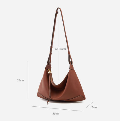 Bolso Hobo Grande MYTASTE - Cartera de Diseñador para Mujer con Correa de Hombro - Image 11