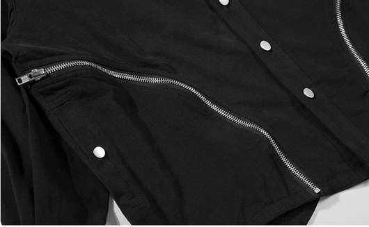 Camisa Manga Larga Oversize con Cierre Grande - Estilo Trendy - Image 10